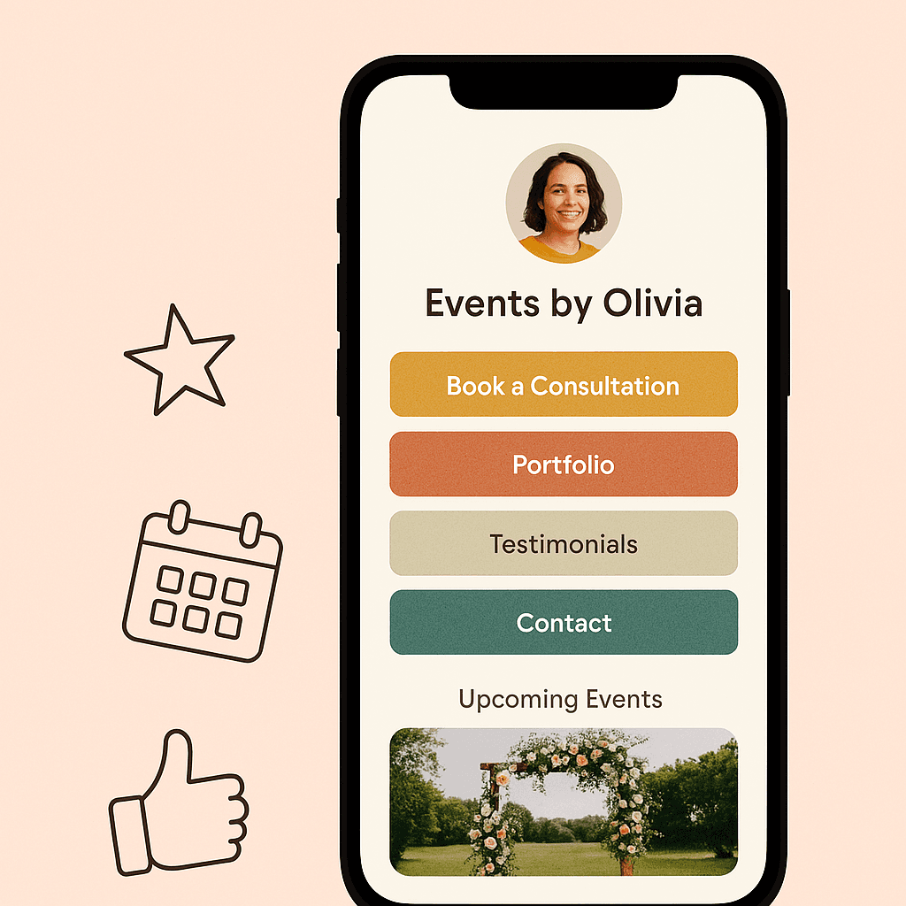 Link-in-Bio Pages for Event Planners: Showcase, Book, and Impress